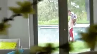 محظوظ المتأنق الملاعين صديقته أحمر الشعر و stepmom له مفلس الساخنة