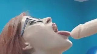 بلدي جميل أحمر الشعر الجار تمتص دسار لها مثل