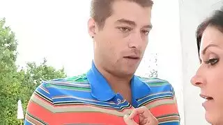 صيف الهند ولولا Foxx مذهلة threeway في الهواء الطلق