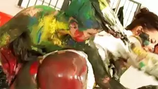 فوضى اليورو الطلاء القتال
