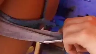 في سن المراهقة عرضة ونحيل مثليه الشرج HD اثنين من مثليات شقراء سمين