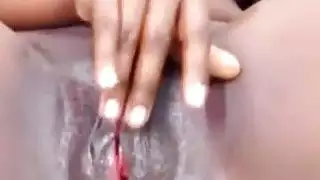 هواة خشب الأبنوس استمناء و بخ على كاميرا ويب