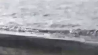 شقراء سخيف رجل أسود على الشاطئ