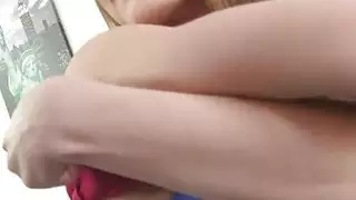 صديقة الهواة مثير يأخذ الديك الثابت في الأحمق لها