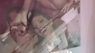 الفتيات مثير سيئة فريق يصل إلى تصوير المشهد الجنسي في المنزل