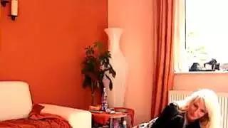 الهواة الألمانية شقراء