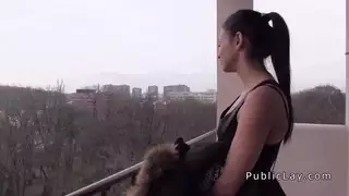 هواة tittied الصغيرة من عام بوف خبطت