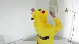 مثير البوكيمون نيكول الحب VR كس الاستمناء