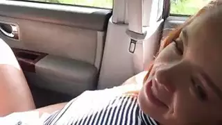 مطيع ولطيف Averi بروكس تهب وركوب stepdad