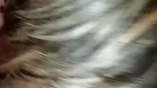 شريط الجنس عن طريق الفم في عرض المقربة
