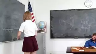 الطالب مثير لديه سحق لي حتى أنا الاستفادة من بالطبع