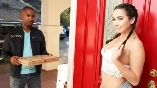ديك أسود سميك لفاسق نائب الرئيس كارلي غراي
