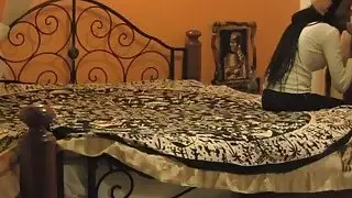 أفريقي فاتنة يعطي رئيس و ركوب أبيض كوك