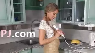 النفس preasuring مع الهزاز على المطبخ