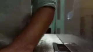 هوتي العربية يأخذ الديك لفترة نقود في غرفة الفندق