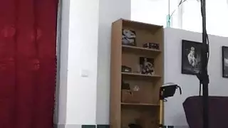 متعة وراء الكواليس مع الجبهة في جوارب طويلة
