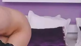 جورب شقراء في الكعب العالي الملاعين دسار