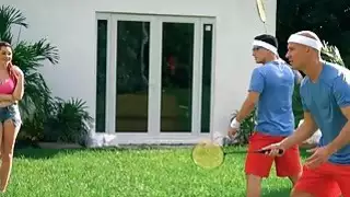 كبير الثدي أحمر الشعر ضربات و fucks صديق boyfriends