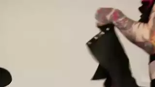 آنا دي فيل مارس الجنس بشدة في الحمار لأنها ملعقت قدميها