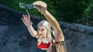 مذهل بشكل طبيعي يتلقى اللحس ويعطي BJ