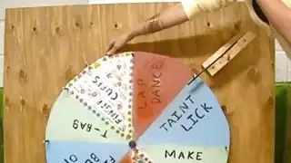 لعبة عجلة من المرح هو شقي بشكل لا يصدق