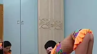 نحيل في سن المراهقة التواء الجنس
