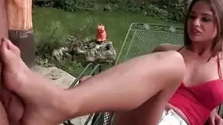 جميلة بنات الجنس تجميع القدم