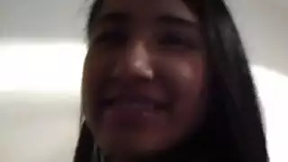 مفلس لاتينا وقحة الحصول على بعض الديك في بوف