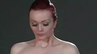 قيدوا مفلس أحمر الشعر مهبل يدب