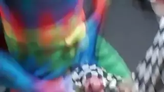 حزب الكلية في سن المراهقة مع داخلية على