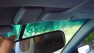بريتني الأبيض وسيارة الفجر في مرهن