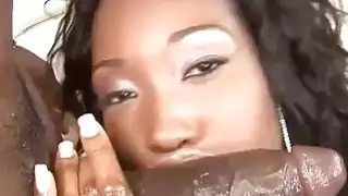 الاميرة السوداء النوبية الاميرة و creampied