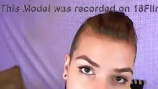 18flirt * com - مذهلة فاتنة الساخنة MerryJayne يحصل يئن النشوة بصوت عال