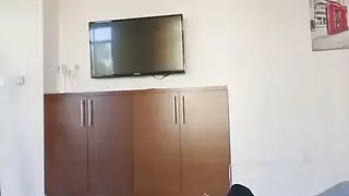 خطوة sis Kharlie ستون ضربات وركوب ديك كبيرة