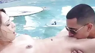 يحصل يبيد كس الرطبة من قبل weenie سميكة