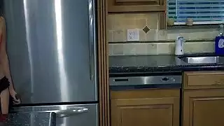 هيمنت اليشم Jantzen الجدة امرأة سمراء بشدة من قبل مسمار موشوم