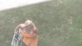 Goldie راش يعطي الحلق العميق العميق Jmacs الديك
