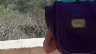 تحصل مارس الجنس دانيكا ديلون كبيرة من الصعب جدا في حين أنها تم تصويره من قبل طائرة بدون طيار