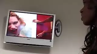 مفلس خشب الأبنوس فتاة jezabel يعطي ثقب glory اللسان