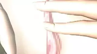 عاهرة الرسوم المتحركة تمتص والتدليك