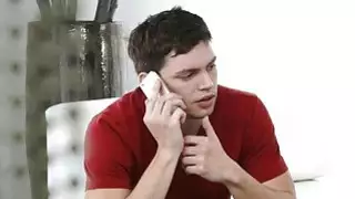 لذيذ أحمر الشعر في سن المراهقة يغوي الرجل لشرج كبير ديك الشرج