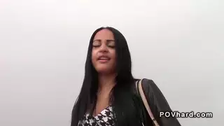 مدبوغ فاتنة بين الأعراق بوف المتلصص مص