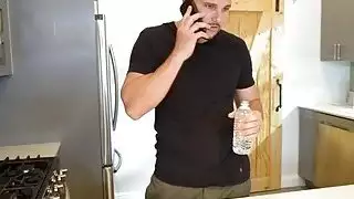 شهوانية هاير ماري يحصل قرنية مع stepdad والملاعين له
