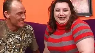 أبيض سمنة الحمار الملاعين كبير قضيب مدهش دهن الثدي جزء 1