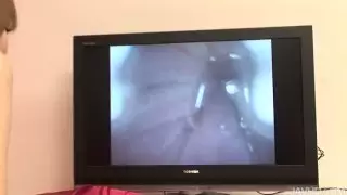 الكاميرا الصغيرة داخل كسرة ريكا أنت الرطب