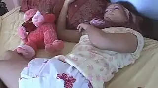 في سن المراهقة يحصل على بعد النوم