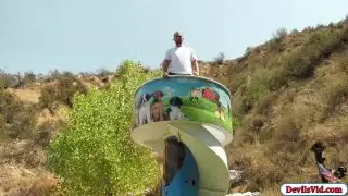 بروك يزورها stepbro لممارسة الجنس