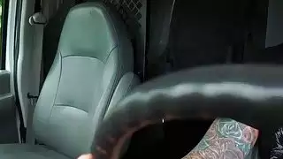 مفلس شقراء hitchhiker كيلي جونز قيدوا ومارس الجنس الخام