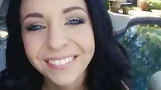 جميلة مأساوي Madelyn Monroe وجود ديك كبيرة