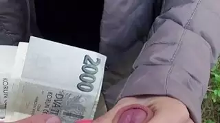 تحطمت فاتنة التشيكية من قبل شخص غريب حب المنحرف